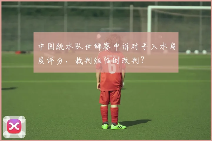 中国跳水队世锦赛申诉对手入水角度评分，裁判组临时改判？